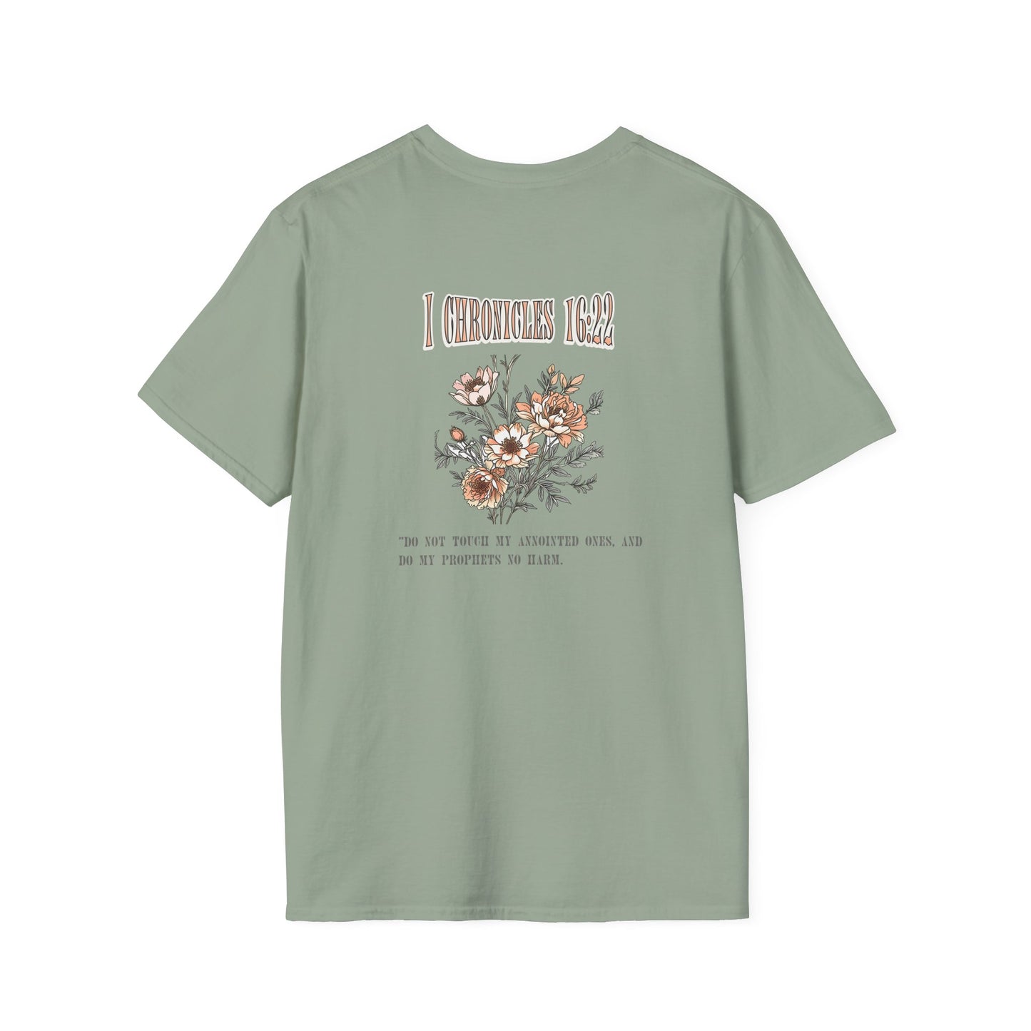Christian Faith Unisex T-Shirt - 1 Chronicles 16 Do Not Touch My Anointed Ones