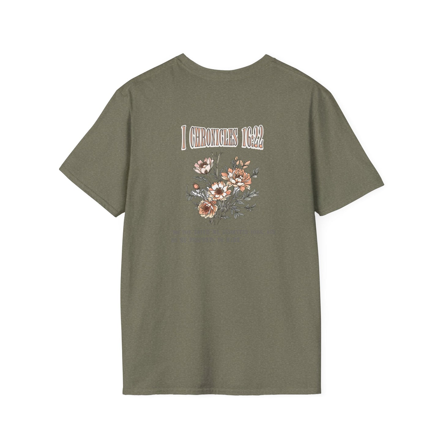 Christian Faith Unisex T-Shirt - 1 Chronicles 16 Do Not Touch My Anointed Ones