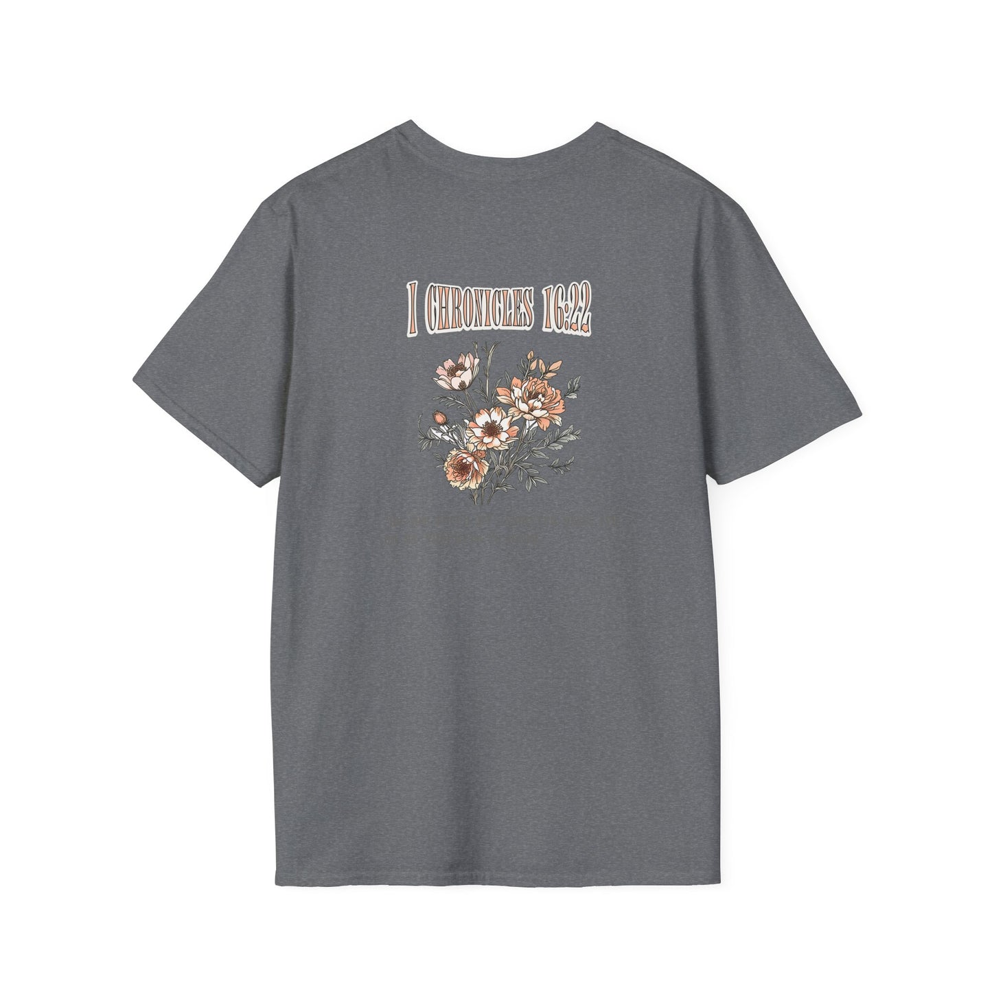 Christian Faith Unisex T-Shirt - 1 Chronicles 16 Do Not Touch My Anointed Ones