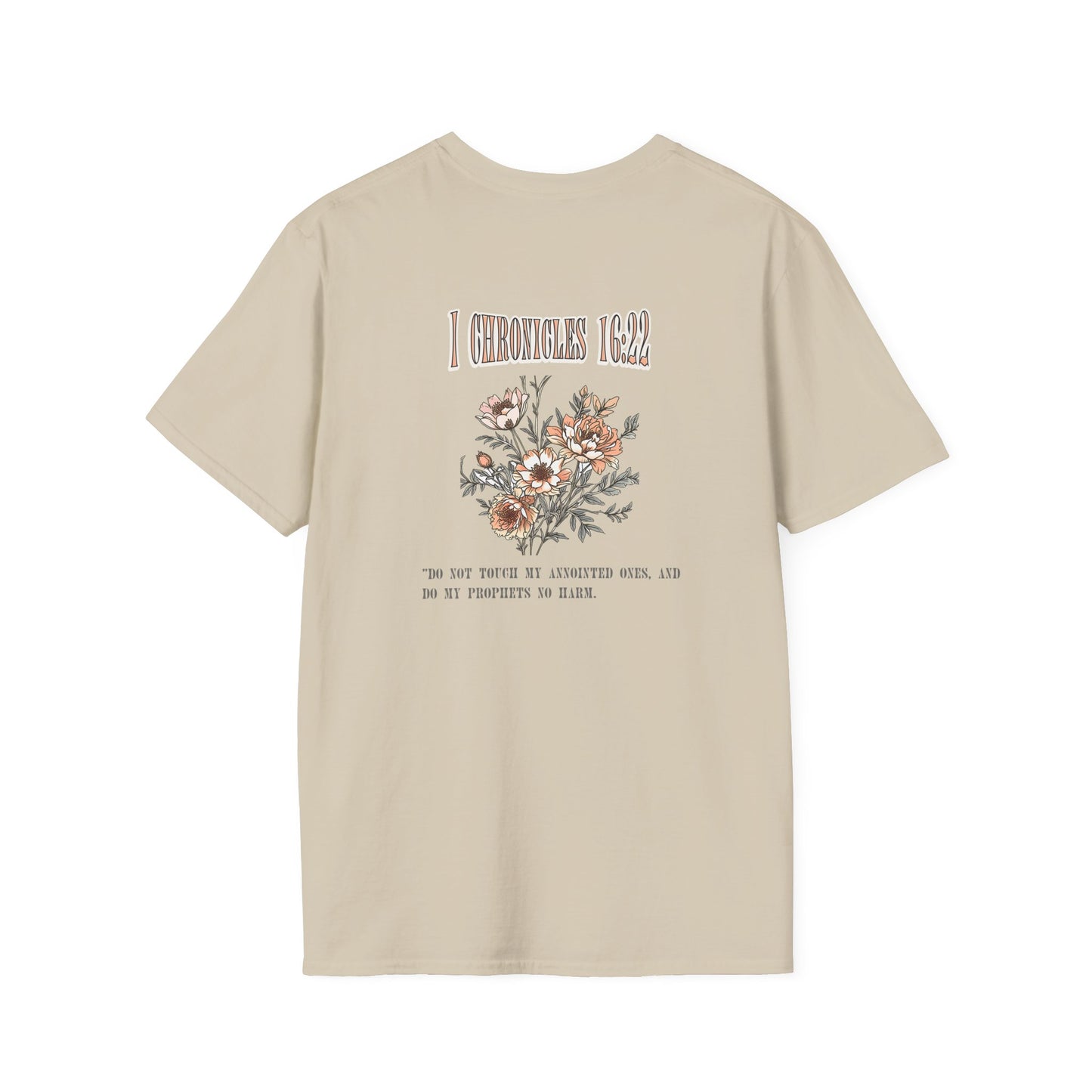 Christian Faith Unisex T-Shirt - 1 Chronicles 16 Do Not Touch My Anointed Ones