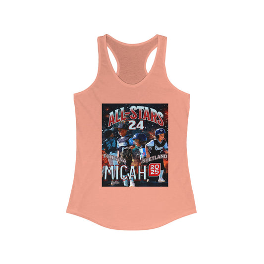 Tank Top - Custom All Star or Player Photo Racerback Tank for Women