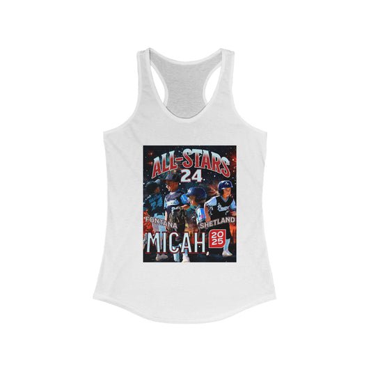Tank Top - Custom All Star or Player Photo Racerback Tank for Women