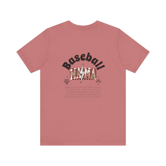 Baseball Mama Unisex Tee - Baseball Mom Shirt