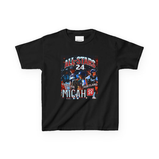 Kids All-Stars Heavy Cotton Tee - Personalized Sports T-Shirt